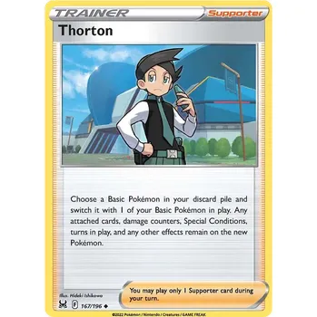 Sběratelská karetní hra Pokémon TCG Thorton 167/196