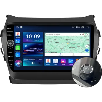 Autorádio Everest 2DIN autorádio EVE55 Android, Hyundai Santa Fe ix45