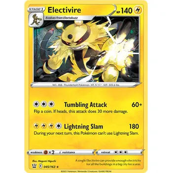 Karetní hra Pokémon TCG Electivire 045/163 - Reverse Holo
