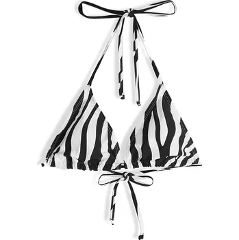 Dámské plavky GATE Bikinový trojúhelníkový top se zvířecím potiskem 40 225-1415/10