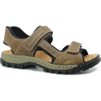 Pánské sandále RIEKER 25084-24 brown, pánské sandály vel.42 (RIEKER 25084-24 brown)