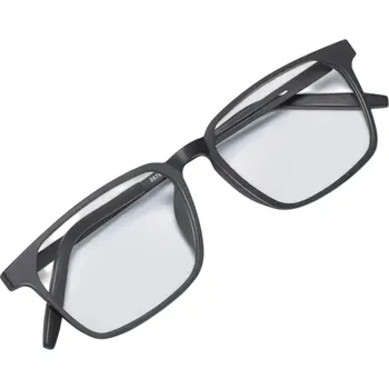 Brýle na čtení Progresivní černé brýle na čtení +4,00 s filtrem modrého světla Titanové čtecí brýle TR90 Lehký rám Pohodlné nošení pro seniory