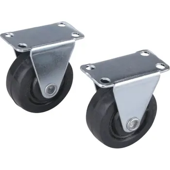 Pojezdové kolečko EXTOL® CRAFT Kolečko pojezdové, pr. 40 mm, pevné, tvrdá pryž, 20 kg, 2 ks 956012