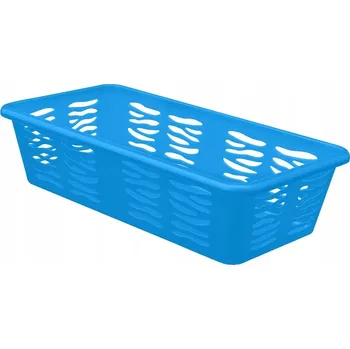 Úložný box Dárkový koš plast modrý