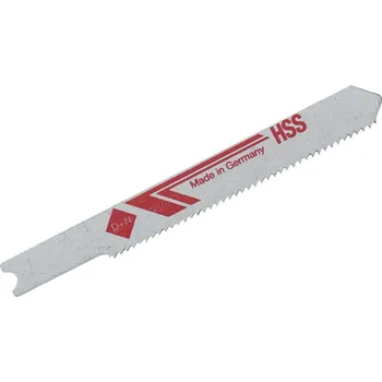 D+N® List do přímočaré pily HSS na kov, 50×1 mm, 21TPI, Universal, 5 ks