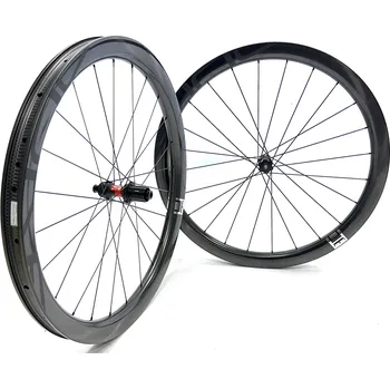 Zapletené kolo DUKE by BikePart 1490g Karbonová plášťová zapletená kola DUKE BACCARA WRX AERO 42 SLR2, DT Swiss straightpull road disc, Sapim CX Ray Typ nábojů: OGS Super Light