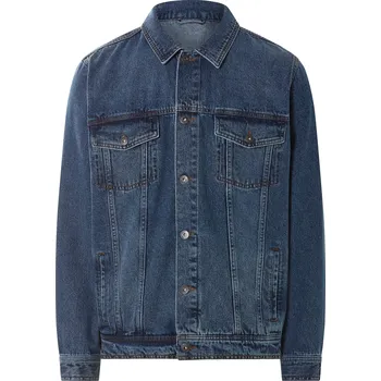 Pánská větrovka LIVERGY® Pánská džínová bunda s BIO bavlnou (modrá, S (44/46))