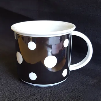 Hrnek Tina 0,25l PUNTÍKY Český porcelán Dubí