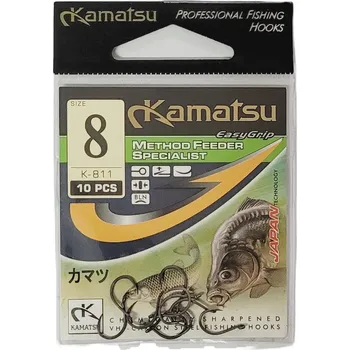 Rybářský háček Zemní Háčky Kamatsu K-811 10 ks