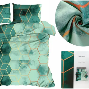 Povlečení Povlečení 160x200 3dílné Bavlněný satén Waleria Sada