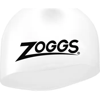 Plavecká čepice Plavecká čepice pro dospělé Silikonová Zoggs bílá