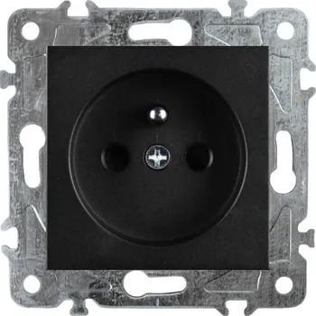 Elektrická zásuvka Elhard Royal YK2100B zásuvka, černá