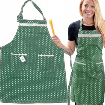 Kuchyňská zástěra FARTUCH DÁMSKÁ GASTRONOMICKÁ ZÁSTĚRA S KAPSAMI, NASTAVITELNÁ