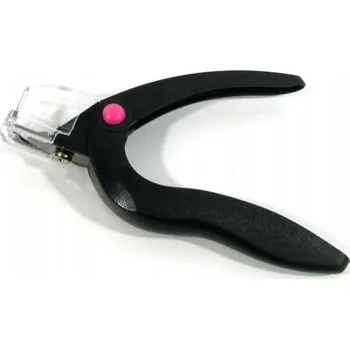 Profesionální gilotina/kleštičky na tipy a nehty pro manikúru - Černá