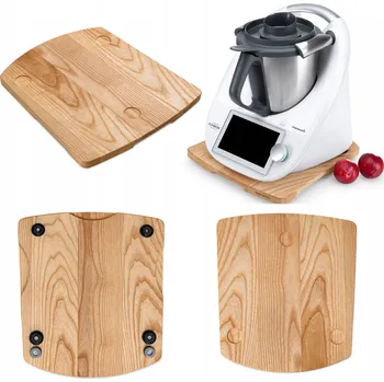 Obraz DŘEVĚNÝ PODSTAVEC POD THERMOMIX Z JASENOVÉHO DŘEVA TM5 TM6