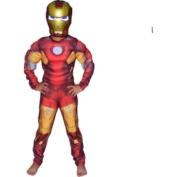 Karnevalový kostým Kostým Ironman Avengers pro děti Velikost: M