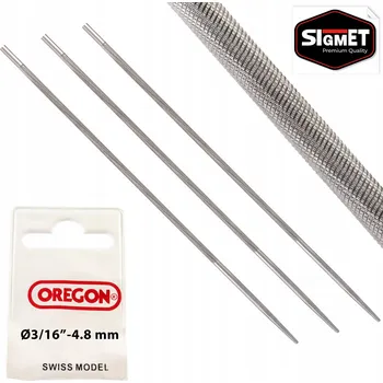 Pilník na řetěz Oregon 4,8 mm sada 3 kusů
