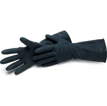 Pracovní rukavice SCHULLER EH'KLAR® Pracovní rukavice CLEANSTAR PRO BLACK latexové Velikost: M/8 42611