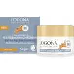 LOGONA Zpevňující a regenerační noční krém s bio rakytníkem
