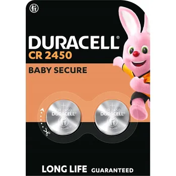 Článková baterie Baterie Duracell lithiová CR 2450 2 ks