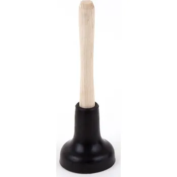 Kartáč na nádobí PL CRAFT® Zvon gumový s dřevenou násadou