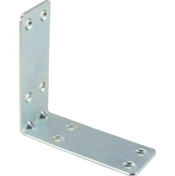 Tesařské kování MTR® Úhelník spojovací ÚP3 Zn 80×80×30 mm, 2,0 mm