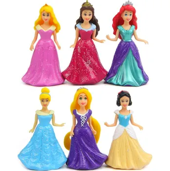 Figurka Postavičky Princess 6 ks - 9 - 10 cm