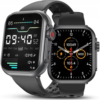 Hodinky Chytré Hodinky JG Smart Chytré Hodinky JGS-K62W 1000 mAh černé