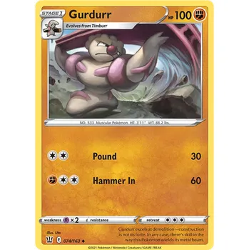 Karetní hra Pokémon TCG Gurdurr 074/163