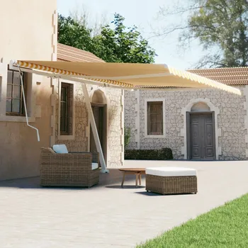 Stínicí technika Volně stojící, ručně ovládaná markýza, 600x300 cm