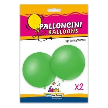Balónek Italské balónky OBROVSKÉ 83 cm Zelené 2 kusy
