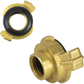 Instalatérský materiál GUVEX Bajonetová mosazná rychlospojka GEKA® F 1/2“ vnitřní závit 40110