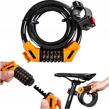 Zámek na kolo Zabezpečení kola řetězové Mundo Zapięcie na kod MUNDO