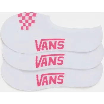 Dámské ponožky Vans Ponožky Vans, Classic Canoodle 3Pack white/wild orchid 2025 dámské Velikost: 36,5-41