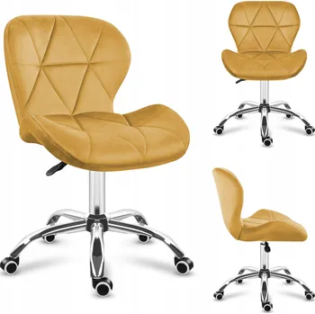 Otočná židle Markadler žlutá