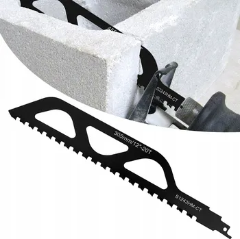 Pilový kotouč PILOVÝ KOTOUČ 305 MM PRO ŠAVLOVOU PILU A POSUVNOU PILU PILA OCASKA PRO PÓROBETON