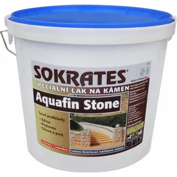 barva a nátěr na dřevo SOKRATES® AQUAFIN STONE speciální lak na kámen Velikost balení: 4 kg, Stupeň lesku: polomat