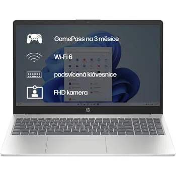 Notebook HP 15-fc0962nc Natural Silver B89QGEA#BCM