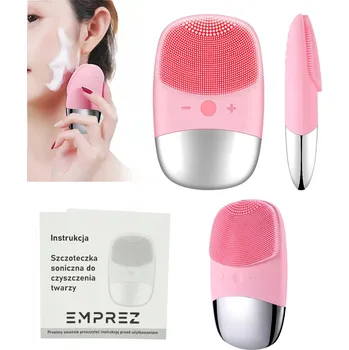 Elektrický zubní kartáček Emprez | Sonický kartáček na čištění obličeje se silikonovou masáží