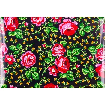 Obraz MAGNET KOVOVÝ FOLK - HORSKÉ VZORY - KVĚTINY