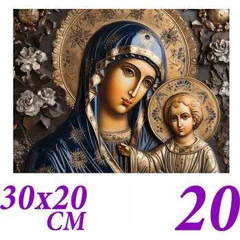 Obraz Puzzle Marie Devocionálie 20 dílků 21x29,7 cm Kostel Panny Marie Č. 2