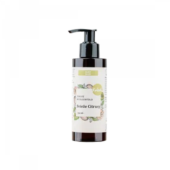 Mýdlo Kvitok Tekuté mýdlo Svěží citrusy (150 ml) - s mandlovým olejem