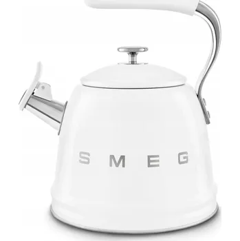 Rychlovarná konvice Konvice tradiční ocelová Smeg 1,7 l bílá