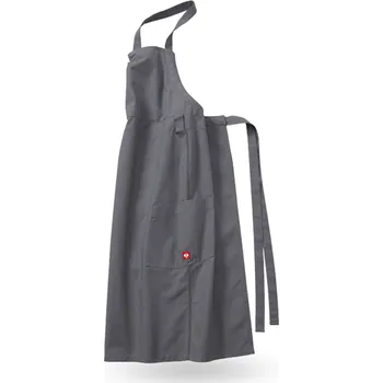 Kuchyňská zástěra Zástěra e.s.fusion velikost S/M cement melanž Strauss Pracovní oblečení