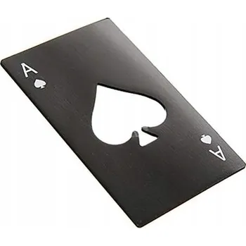 Otvírák Otvírák na Lahve Eso Piky | Karta do Peněženky | Nerezová Ocel | Poker