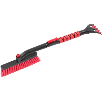 Autolékárnička STREND PRO® Škrabka na auto se smetáčkem, 65,5-82,5cm, ALU, STREND PRO