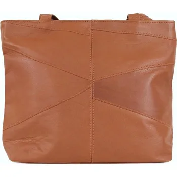 Sikora Dámská kožená kabelka AD koňak