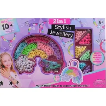 Dětské navlékací korálky Korálky v boxu