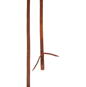 Kožené otěže Pool's 2,4m hnědá barva