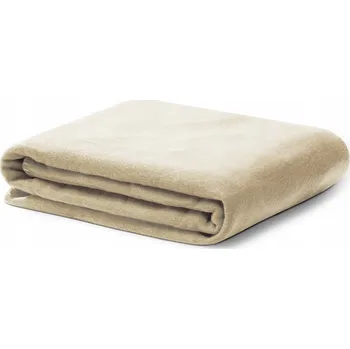 Prostěradlo Přehoz/deka béžovo-krémová 150x200 cm bavlna COLLIGO